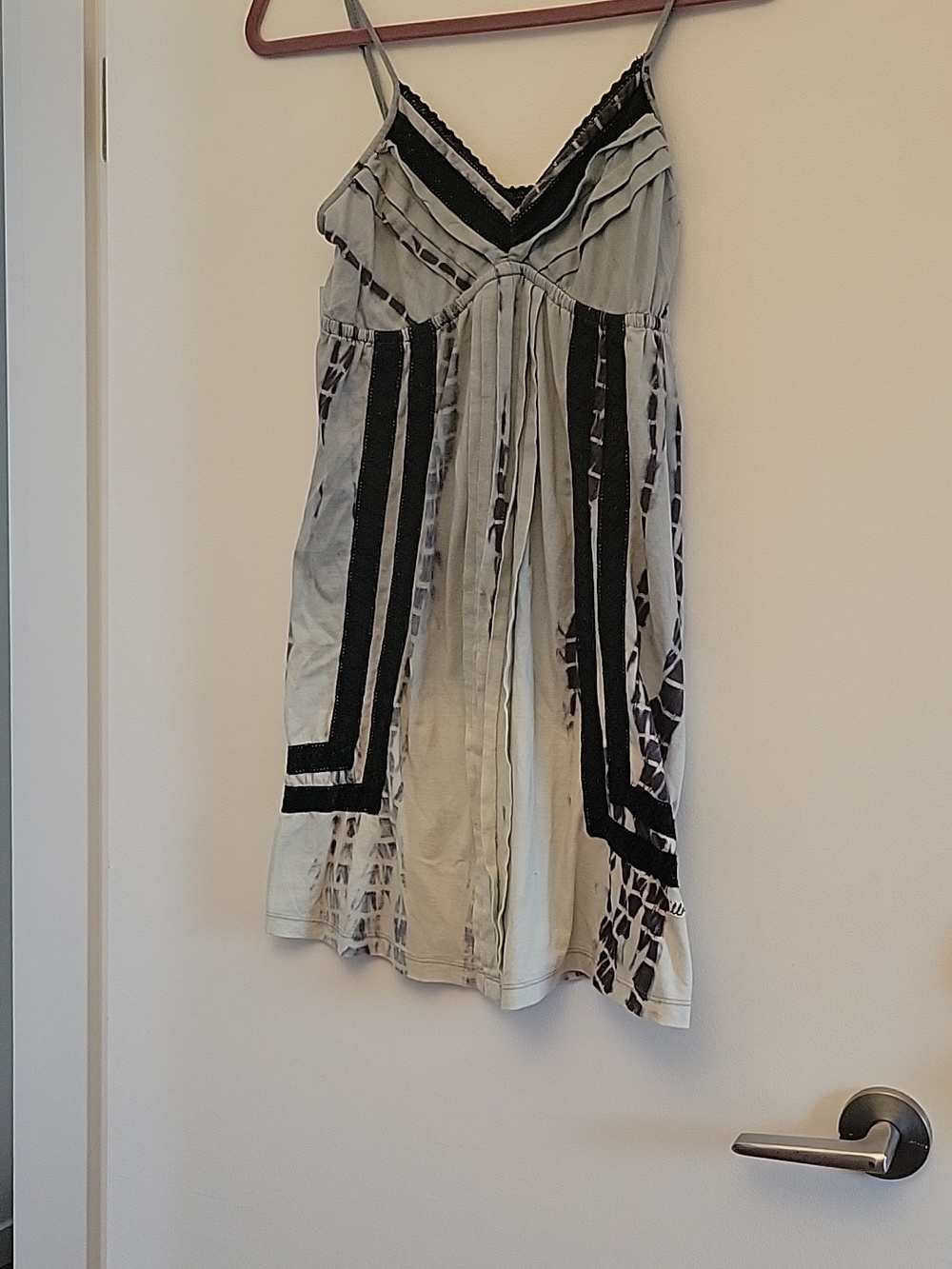 Billabong Light Blue and Black Dress